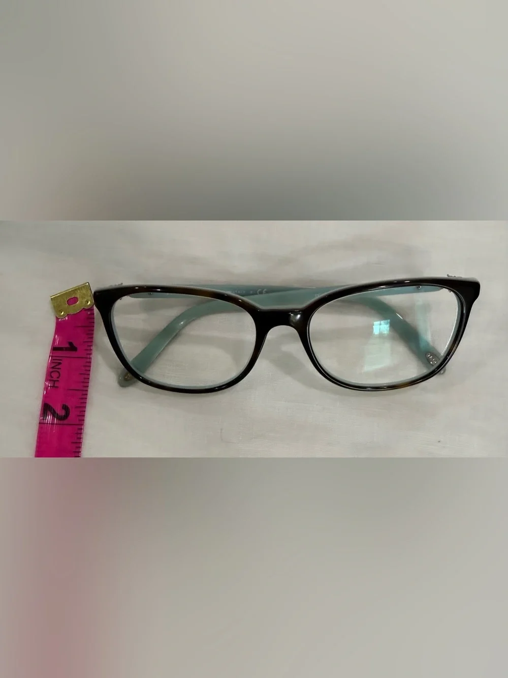 Tiffany & Co. TF2109-H-B 8134 Eyeglasses 53-17-140 Italy w/ Case & Box EUC Blue